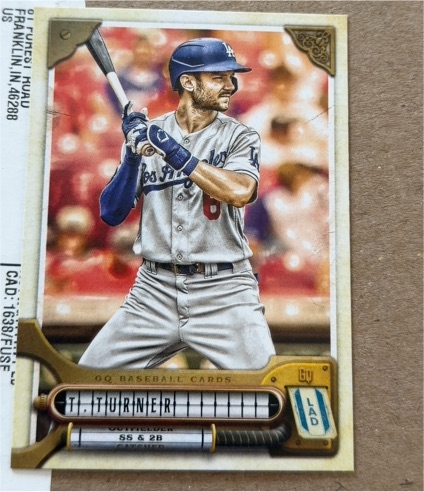 2022 Topps Gypsy Queen #75 Trea Turner — front