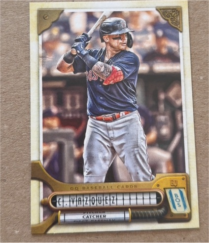 2022 Topps Gypsy Queen #8 Christian Vazquez — front