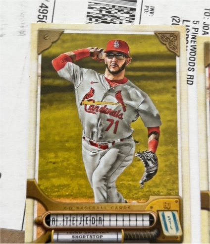 2022 Topps Gypsy Queen #127 Anderson Tejeda — front