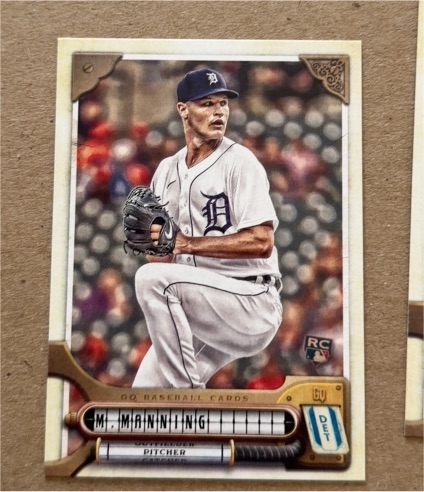 2022 Topps Gypsy Queen #281 Matt Manning — front
