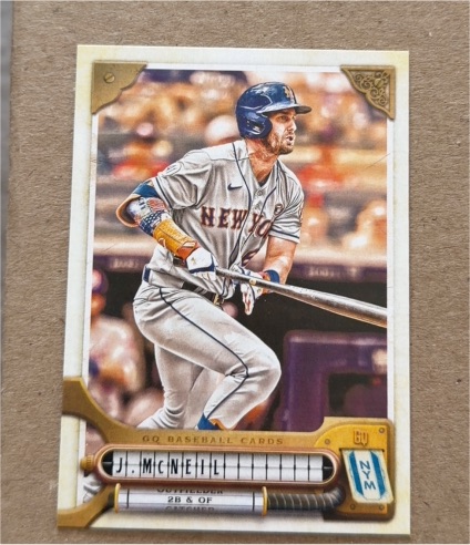2022 Topps Gypsy Queen #244 Jeff McNeil — front