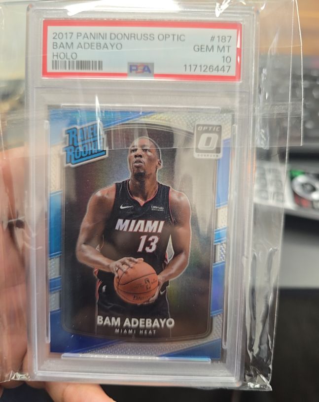 2017 Panini Donruss Optic #187 Bam Adebayo — front