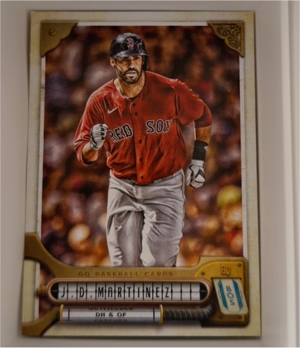 2022 Topps Gypsy Queen #15 J.D. Martinez — front