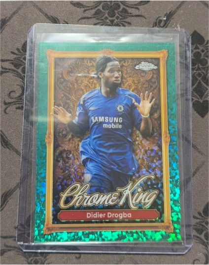 2025-26 Topps Premier League Chrome King #CK7 Didier Drogba — front