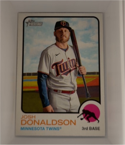 2022 Topps Heritage #110 Josh Donaldson — front