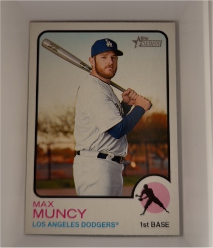 2022 Topps Heritage #368 Max Muncy — front