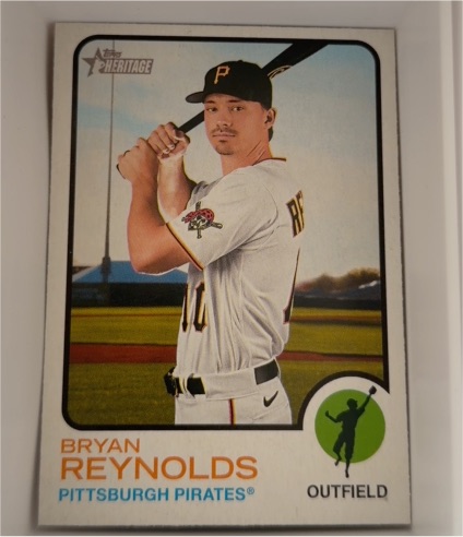 2022 Topps Heritage #372 Bryan Reynolds — front