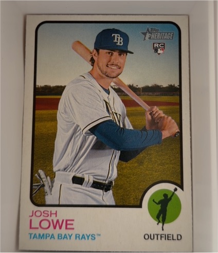 2022 Topps Heritage #303 Josh Lowe RC — front