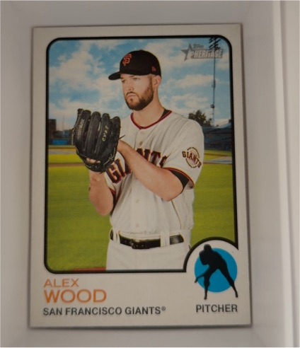 2022 Topps Heritage #290 Alex Wood — front