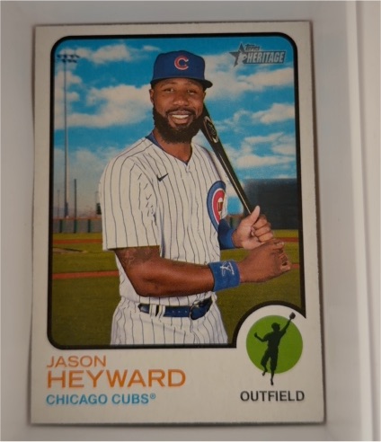 2022 Topps Heritage #332 Jason Heyward — front