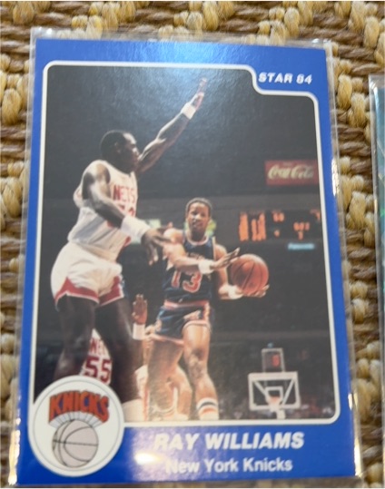 1983-84 Star #72 Ray Williams — front