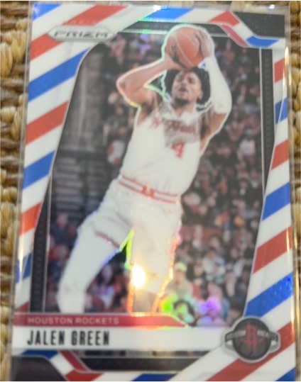 2024-25 Panini Prizm #102 Jalen Green — front