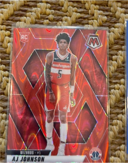 2024-25 Panini Mosaic #215 AJ Johnson — front