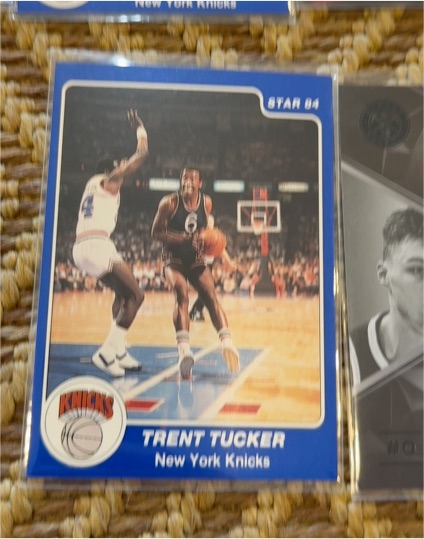 1983-84 Star #84 Trent Tucker — front