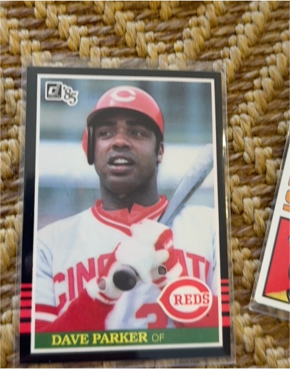 1985 Donruss #62 Dave Parker — front
