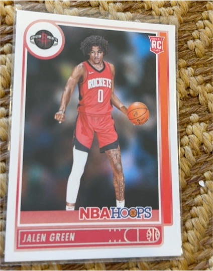 2021-22 Panini NBA Hoops #218 Jalen Green — front