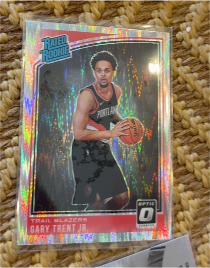 2018-19 Panini Donruss Optic #199 Gary Trent Jr. — front