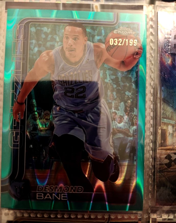 2025 Topps Chrome #032 Desmond Bane — front