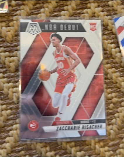 2024-25 Panini Mosaic NBA Debut #269 Zaccharie Risacher — front