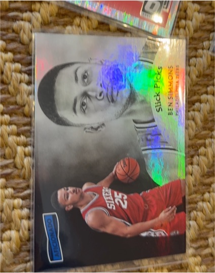2016 Panini Aficionado Slick Picks Ben Simmons — front