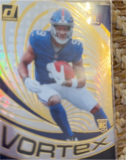 2024 Donruss Vortex #VOR-MNA Malik Nabers — front