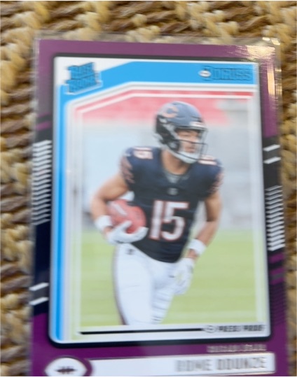 2024 Panini Donruss #309 Rome Odunze — front
