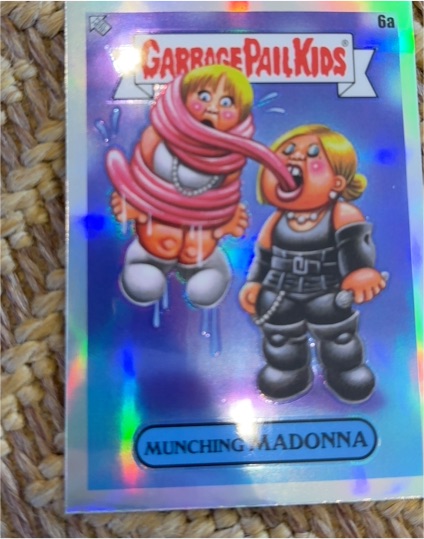 2024 Topps Garbage Pail Kids #6a Munching Madonna — front