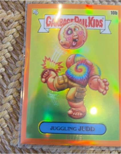 2024 Topps Chrome Garbage Pail Kids #10b Juggling Judd — front