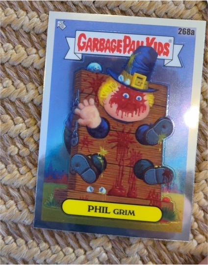 2024 Topps Chrome Garbage Pail Kids #268a Phil Grim — front