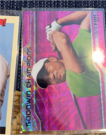 2023 Upper Deck Goodwin Champions #77 Tiger Woods — front
