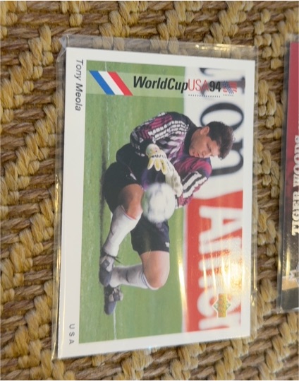 1993 Upper Deck World Cup USA 94 Preview #1 Tony Meola — front