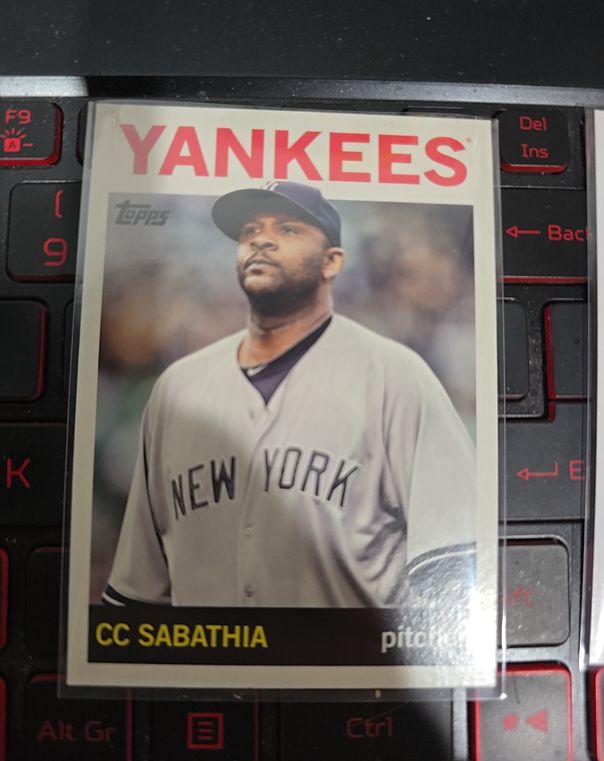 2025 Topps Archives #15 CC Sabathia Yankees — front