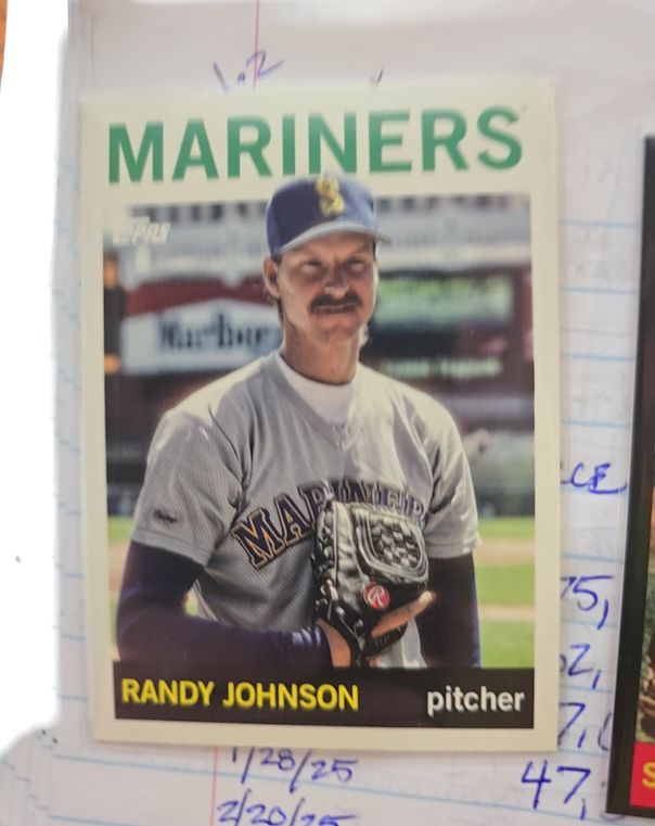 2025 Topps Archives #45 Randy Johnson — front