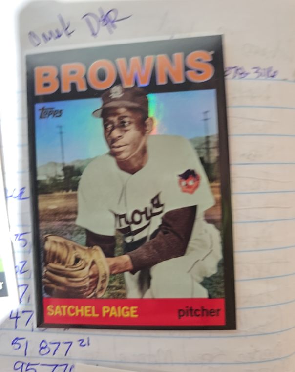 2025 Topps Archives #62 Satchel Paige — front