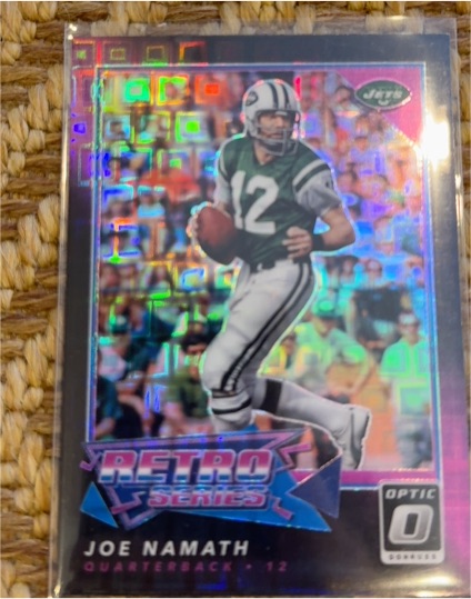 2022 Panini Donruss Optic Retro Series #RS-2 Joe Namath — front