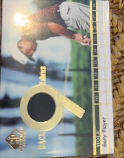 1996 SP Authentic #9 Gary Player — front