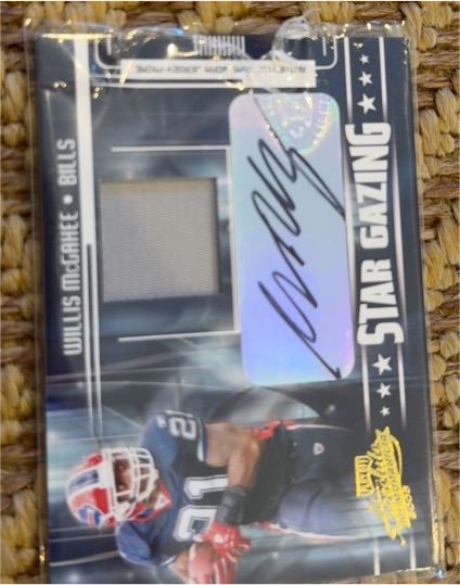 2005 Playoff Absolute Star Gazing #SG-WM Willis McGahee — front