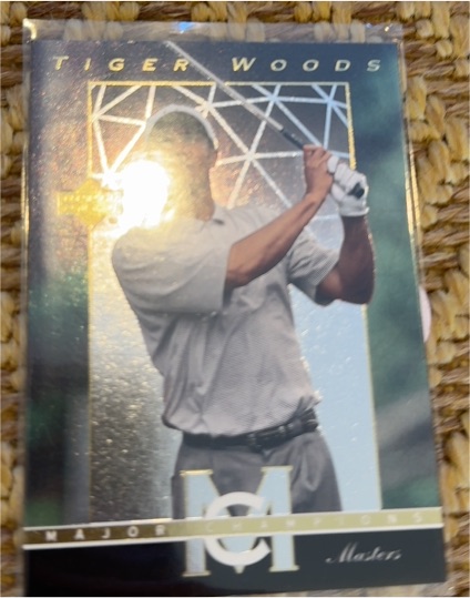 2003 Upper Deck Major Champions #MC-39 Tiger Woods — front