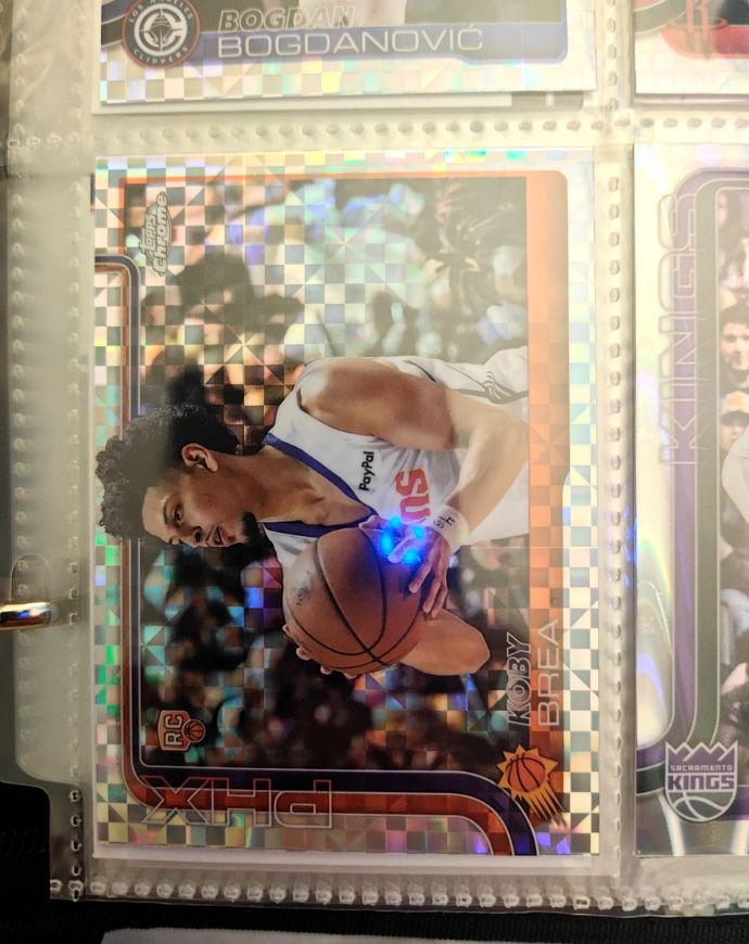 2025-26 Topps Chrome #292 Koby Brea — front