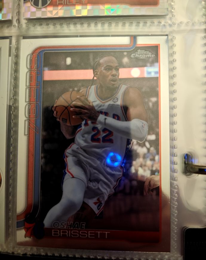 2025-26 Topps Chrome #20 Oshae Brissett — front