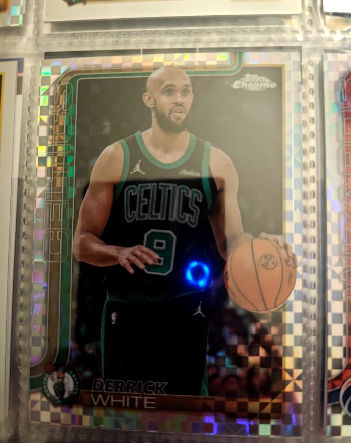 2025-26 Topps Chrome #71 Derrick White — front