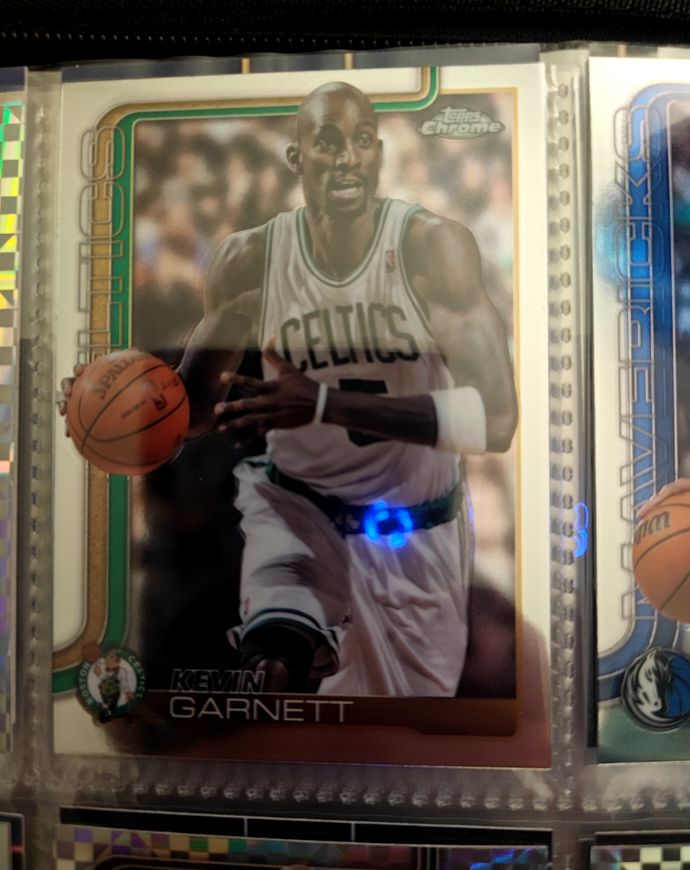 2025-26 Topps Chrome #247 Kevin Garnett — front