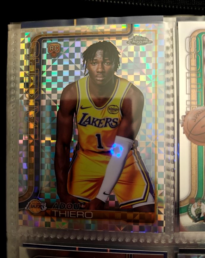 2025-26 Topps Chrome #286 Adou Thiero — front