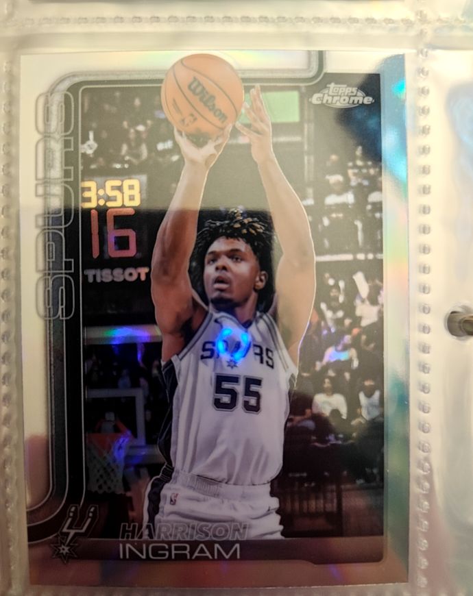2025-26 Topps Chrome #222 Harrison Ingram — front