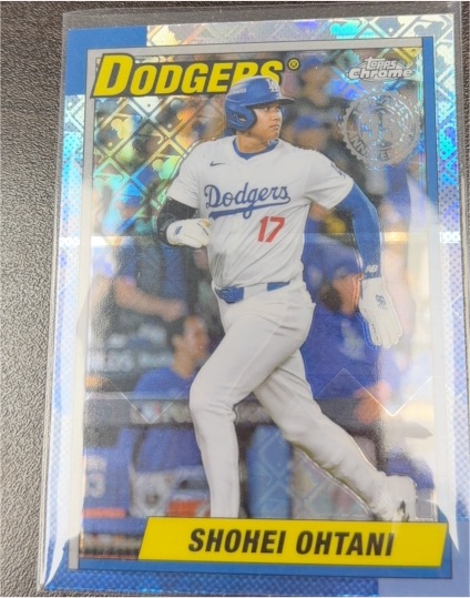 2025 Topps Chrome #90CB-7 Shohei Ohtani — front