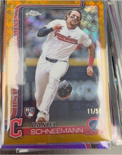 2025 Topps Chrome #43 Daniel Schneemann — front