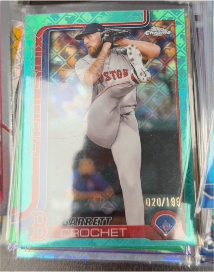 2025 Topps Chrome #264 Garrett Crochet — front