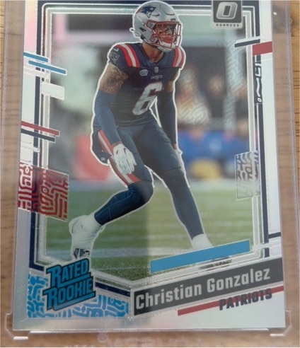 2023 Donruss Optic #274 Christian Gonzalez — front