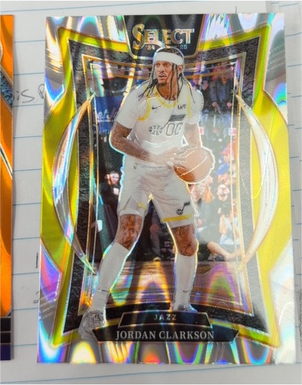 2024-25 Panini Select #19 Jordan Clarkson — front