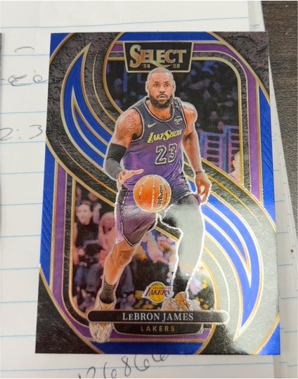 2024-25 Panini Select #111 LeBron James — front